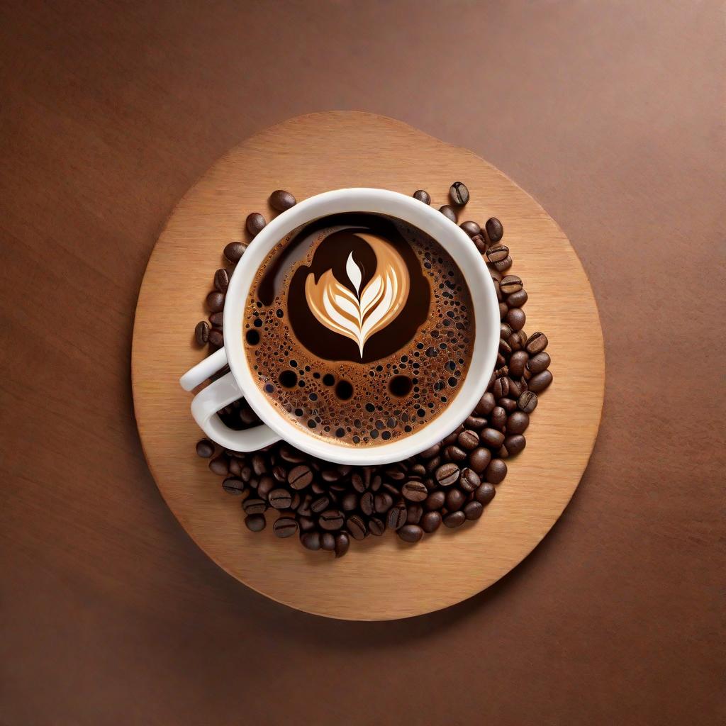  A logo for a coffee shop called 'Kaffefantast'. The logo should include elements such as a coffee cup and coffee beans. A modern and minimalist style with a warm color scheme, including shades of brown and cream. The text 'Kaffefantast' should be prominently displayed in a stylish but readable font. hyperrealistic, full body, detailed clothing, highly detailed, cinematic lighting, stunningly beautiful, intricate, sharp focus, f/1. 8, 85mm, (centered image composition), (professionally color graded), ((bright soft diffused light)), volumetric fog, trending on instagram, trending on tumblr, HDR 4K, 8K