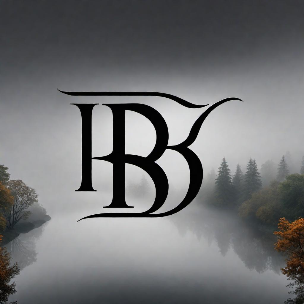  Graphic featuring the initials 'B' and 'C' in black Old English font. The design should be clean and suitable for application onto clothing for an urban streetwear brand. hyperrealistic, full body, detailed clothing, highly detailed, cinematic lighting, stunningly beautiful, intricate, sharp focus, f/1. 8, 85mm, (centered image composition), (professionally color graded), ((bright soft diffused light)), volumetric fog, trending on instagram, trending on tumblr, HDR 4K, 8K