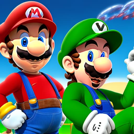  Show me Mario versus Luigi