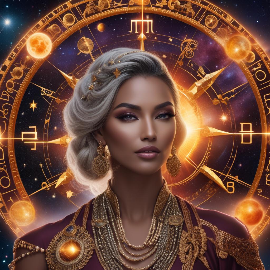  Welcome to the stars' guidance! 🌌✨ As your Astrologer assistant, I'm here to offer insights and wisdom based on the ancient art of astrology. Here's how I can light your path: 1. Birth Chart Readings: Share your birth details, and I'll provide an analysis of your astrological birth chart, highlighting key aspects of your personality, strengths, and areas for growth. 2. Daily Horoscopes: Interested in what the day holds for you? I can give you a daily horoscope based on your sun sign. 3. Compatibility Insights: Curious about the astrological compatibility with a friend, family member, or partner? Let's explore how the stars align for your relationships. 4. Astrological Forecasts: Looking for guidance on upcoming events? I can offer astr hyperrealistic, full body, detailed clothing, highly detailed, cinematic lighting, stunningly beautiful, intricate, sharp focus, f/1. 8, 85mm, (centered image composition), (professionally color graded), ((bright soft diffused light)), volumetric fog, trending on instagram, trending on tumblr, HDR 4K, 8K