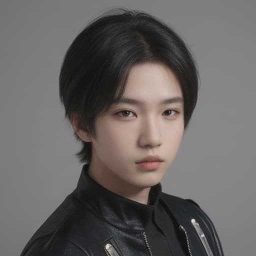  boy, best quality, solo, headshot, simple background