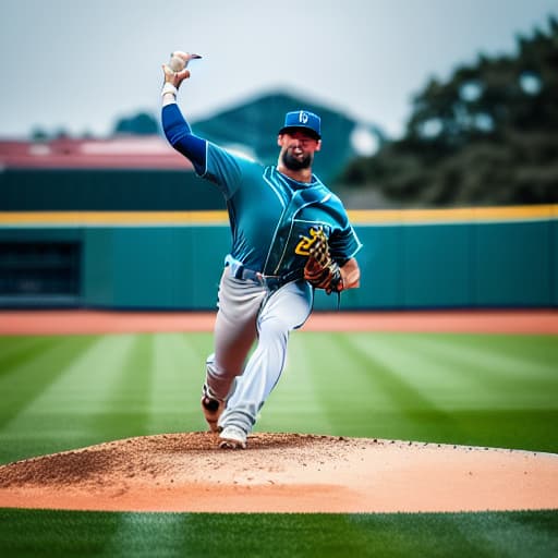  Baseball 9 hyperrealistic, full body, detailed clothing, highly detailed, cinematic lighting, stunningly beautiful, intricate, sharp focus, f/1. 8, 85mm, (centered image composition), (professionally color graded), ((bright soft diffused light)), volumetric fog, trending on instagram, trending on tumblr, HDR 4K, 8K