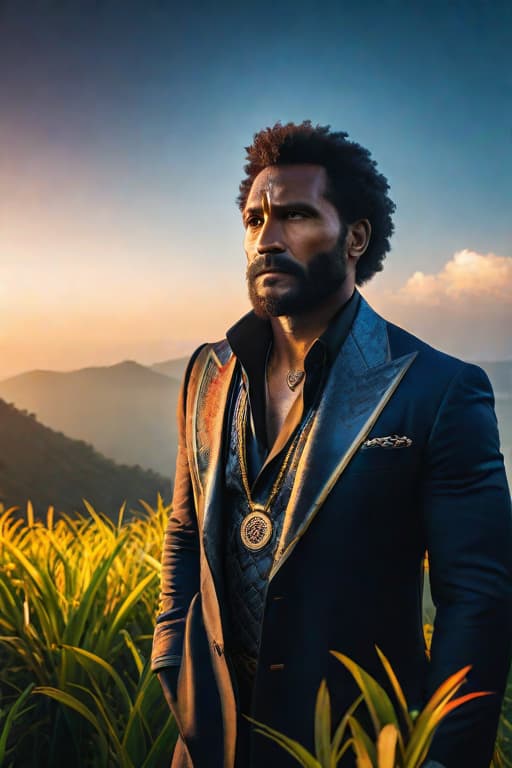  A papuan man as the pastor , 8k photorealistic, cinematic lighting, HD, high details, dramatic, trending on artstation, full body, head shot, film still, stunning photography. award coached, anatomically correct, hyper realistic, super detailed, 4k uhd image, canon eos r3 hyperrealistic, full body, detailed clothing, highly detailed, cinematic lighting, stunningly beautiful, intricate, sharp focus, f/1. 8, 85mm, (centered image composition), (professionally color graded), ((bright soft diffused light)), volumetric fog, trending on instagram, trending on tumblr, HDR 4K, 8K