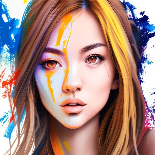  High resolution, ultra - realistic painting Charly Jordan and Jennie Kim lovers, woman love woman realistic face, perfect body full body