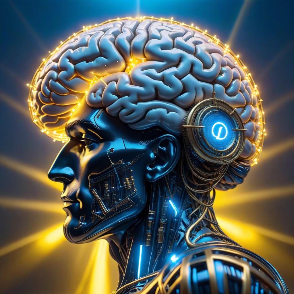  Brain in the form of a musical note, genes, blue light background, yellow flash sparkles hyperrealistic, full body, detailed clothing, highly detailed, cinematic lighting, stunningly beautiful, intricate, sharp focus, f/1. 8, 85mm, (centered image composition), (professionally color graded), ((bright soft diffused light)), volumetric fog, trending on instagram, trending on tumblr, HDR 4K, 8K