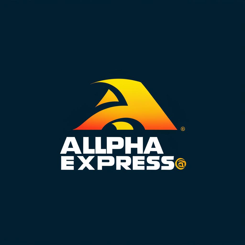  Logo, Alpha express Transportes