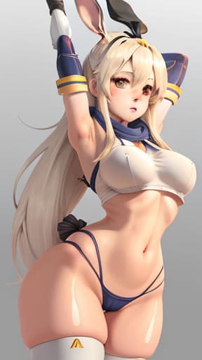  Shimakaze big eyes. Stretched and tight . d. face. med body. Young under body. d. deposits. fiesta. white yellowed all her con body , masterpieces, top quality, best quality, official art, beautiful and aesthetic, realistic, 4K, 8K