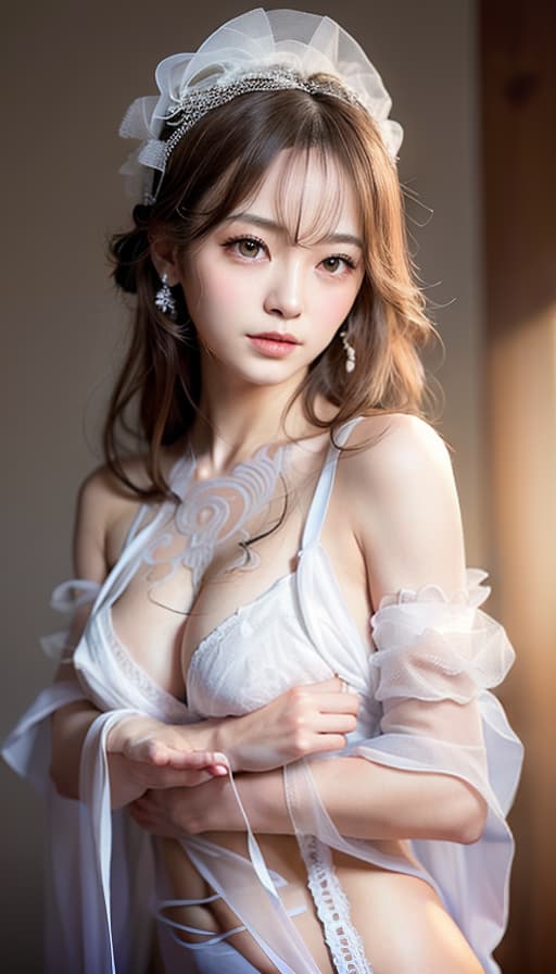  Beautiful bride, naked, bouquet,, (Masterpiece, BestQuality:1.3), (ultra detailed:1.2), (hyperrealistic:1.3), (RAW photo:1.2),High detail RAW color photo, professional photograph, (Photorealistic:1.4), (realistic:1.4), ,professional lighting, (japanese), beautiful face, (realistic face)