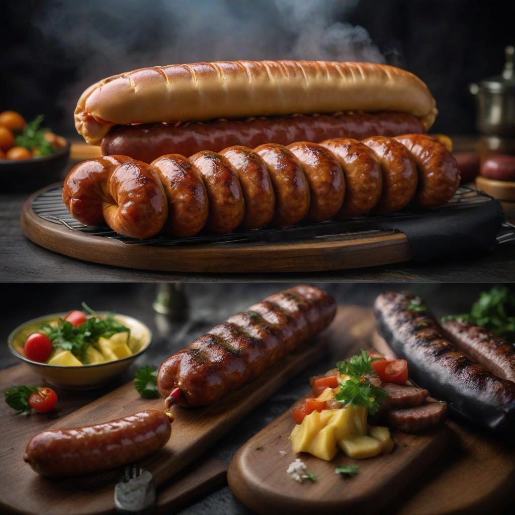  A sausage made storm hyperrealistic, full body, detailed clothing, highly detailed, cinematic lighting, stunningly beautiful, intricate, sharp focus, f/1. 8, 85mm, (centered image composition), (professionally color graded), ((bright soft diffused light)), volumetric fog, trending on instagram, trending on tumblr, HDR 4K, 8K