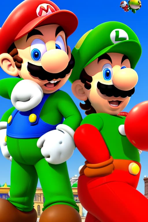  Show me Mario versus Luigi