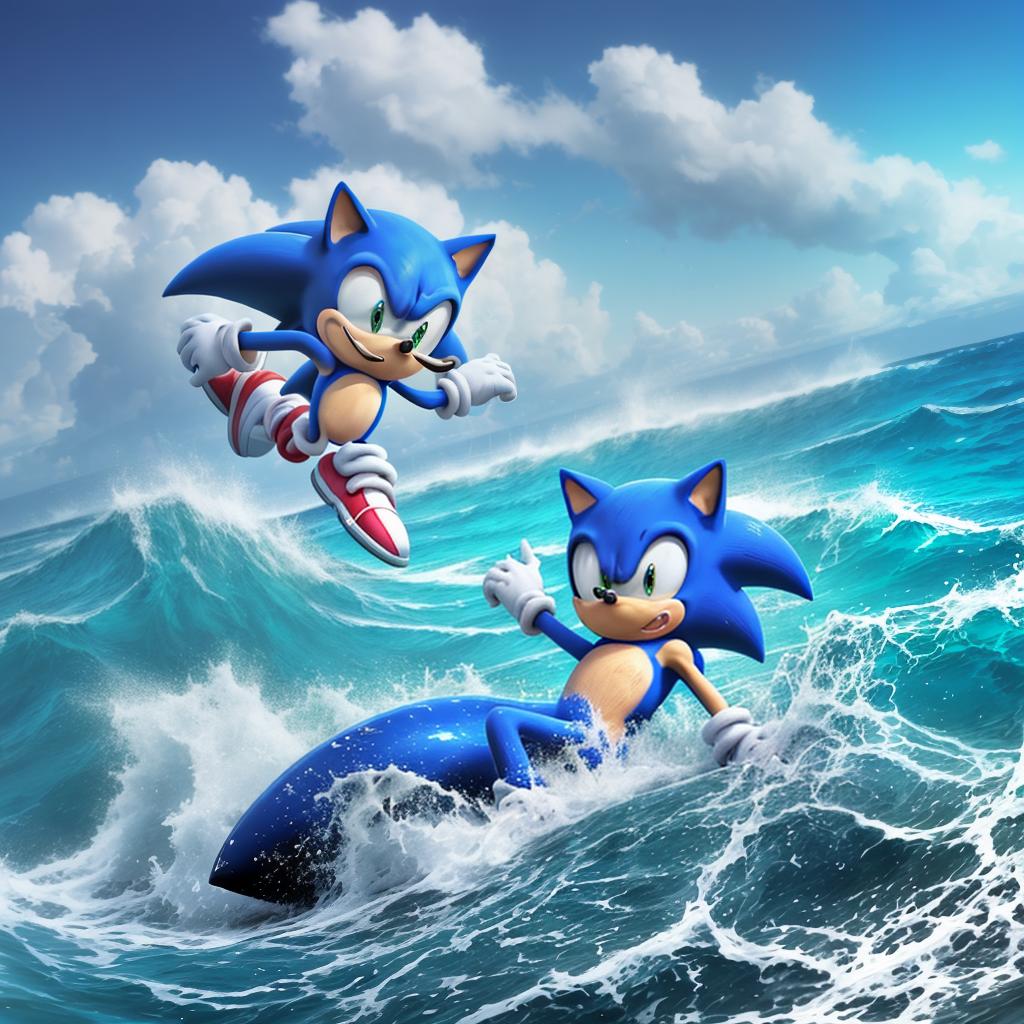  Sonic 🫧🌊💦🤿🐬