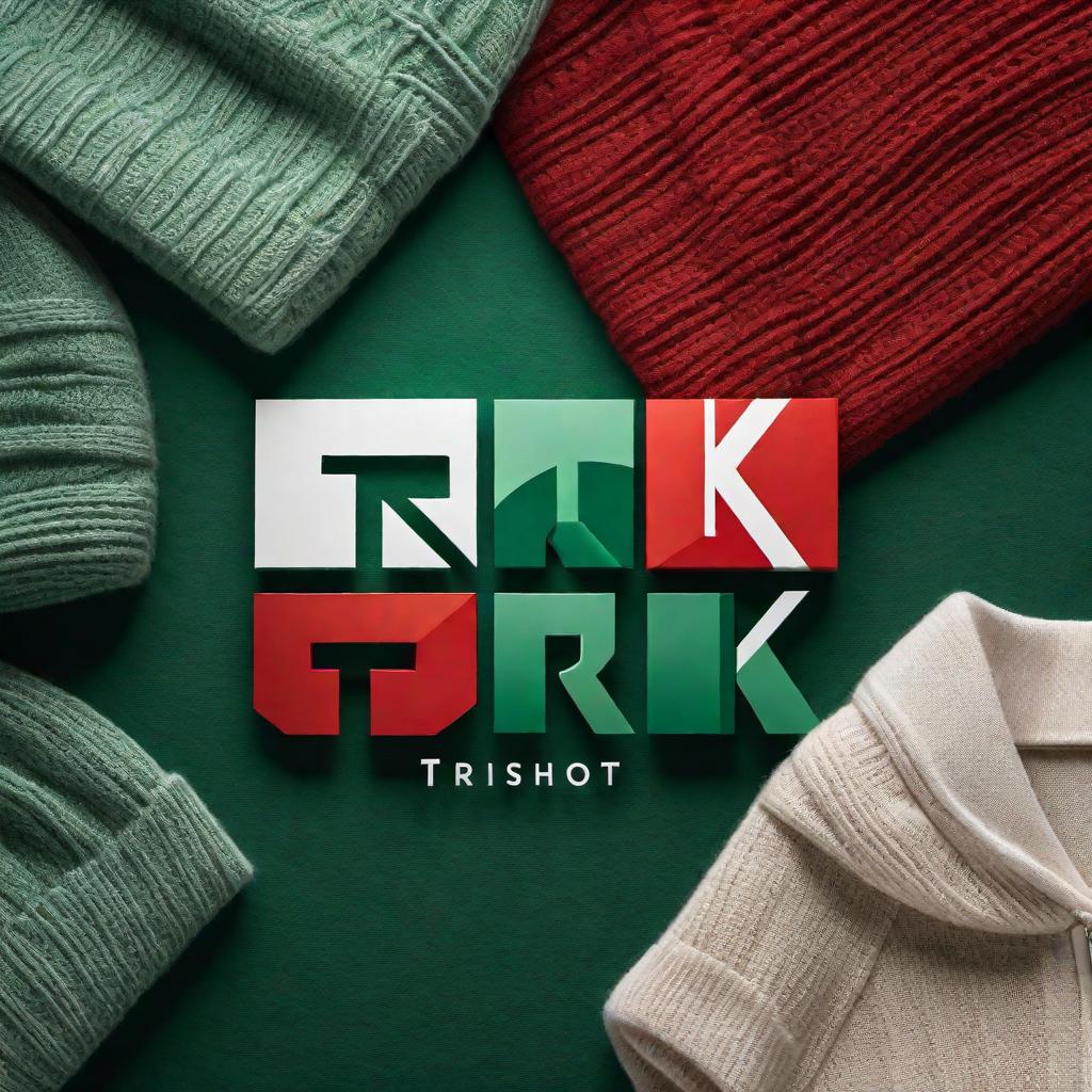  Logo concept for a clothing brand named 'Trigshot4k'. The design should incorporate the colors green, red, and white. The logo should convey a modern and stylish look suitable for a trendy clothing brand. Provide multiple variations in style and layout. hyperrealistic, full body, detailed clothing, highly detailed, cinematic lighting, stunningly beautiful, intricate, sharp focus, f/1. 8, 85mm, (centered image composition), (professionally color graded), ((bright soft diffused light)), volumetric fog, trending on instagram, trending on tumblr, HDR 4K, 8K