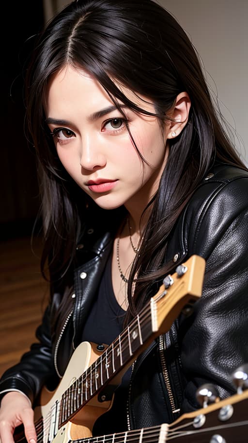  Best quality, masterpiece, ultra high res, (photorealistic:1.4), raw photo, (detail face:1.3), (realistic skin), deep shadow, dramatic lighting, stylish, fashionable, Inaba Koshi, Bz, motorcycle, cool, handsome, rockstar, leather jacket, charismatic, musician, edgy, long hair, bandana, iconic, vocalist, guitarist, trendsetter, unique, iconic, rock band, deep shadow, dramatic lighting, portrait, portrait size, unedited, symmetrical balance