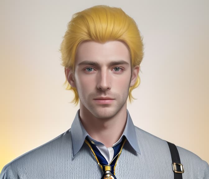  masterpiece, best quality, masterpiece,8k resolution, realistic, highly detailed, British men close up. upper body,yellow hair,male,teacher,whisker markings Age 22