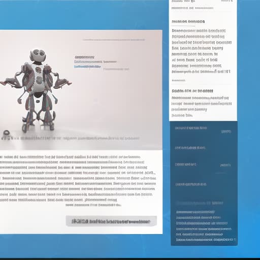 redshift style Scientific finance AI character to showcase Ai on our newsletter (red)