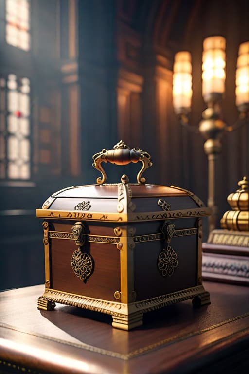  treasure box, lines hyperrealistic, full body, detailed clothing, highly detailed, cinematic lighting, stunningly beautiful, intricate, sharp focus, f/1. 8, 85mm, (centered image composition), (professionally color graded), ((bright soft diffused light)), volumetric fog, trending on instagram, trending on tumblr, HDR 4K, 8K