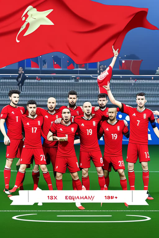  Create Albanian football squad wining against Italian squad