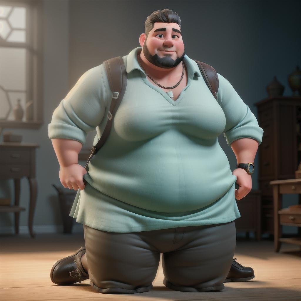   old huge fat rear in tight shorts wide hips hyperrealistic, full body, detailed clothing, highly detailed, cinematic lighting, stunningly beautiful, intricate, sharp focus, f/1. 8, 85mm, (centered image composition), (professionally color graded), ((bright soft diffused light)), volumetric fog, trending on instagram, trending on tumblr, HDR 4K, 8K