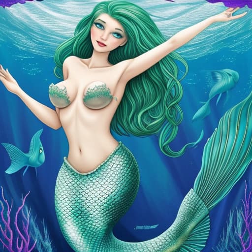  Mermaid siren