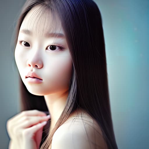  Realistic photography, high-quality 4k digital art Jennie Kim,