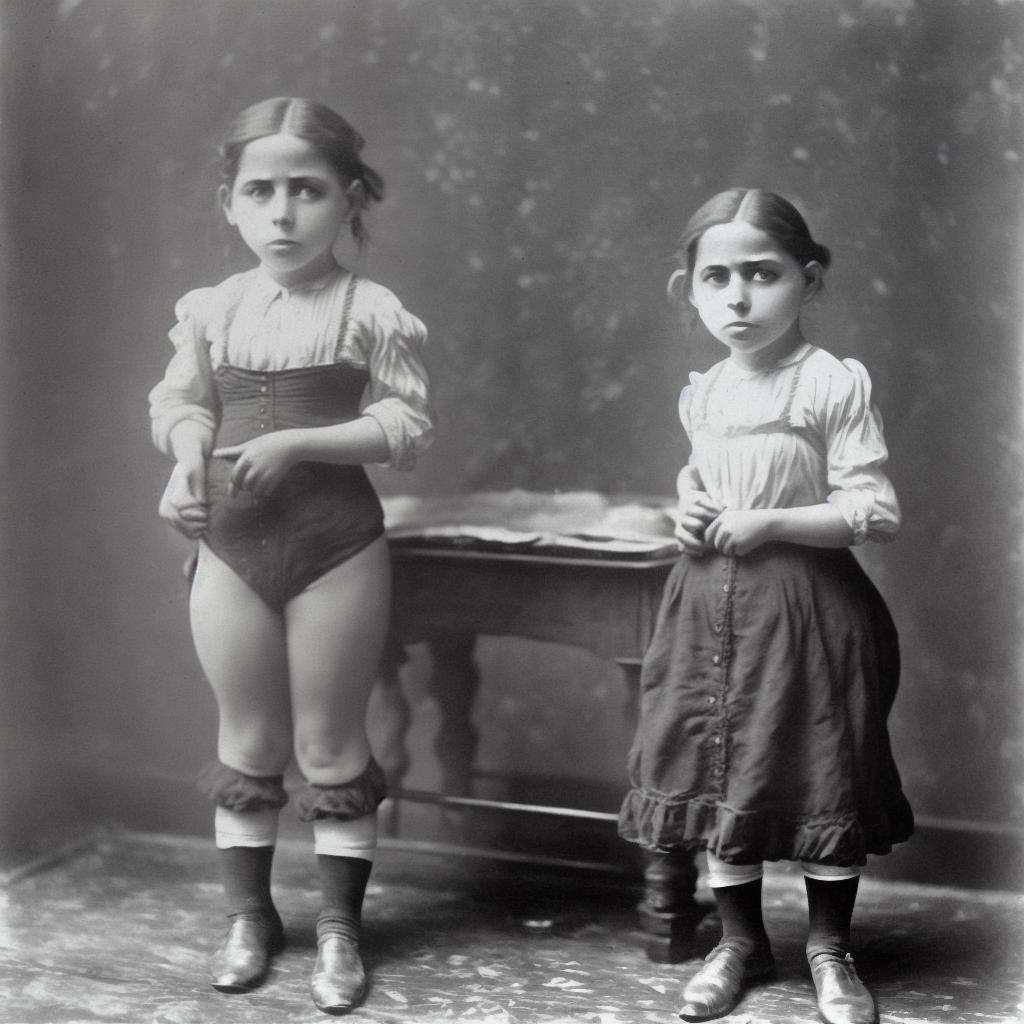  niña en calzones en la casa haciendo de las suyas cachondas calientes del año 1890s New York city
