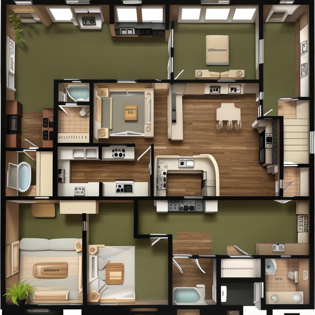  , (((floor plan))),(((stage))),(((indoor plant layout))), (masterpiece, best quality), intricate details, HDR 4K, 8K