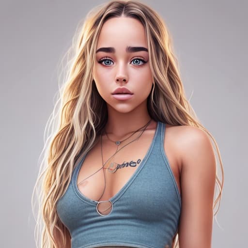  Charly Jordan, ultra realistic rendering Perfect face, ultra realistic face, realistic body (Full body)