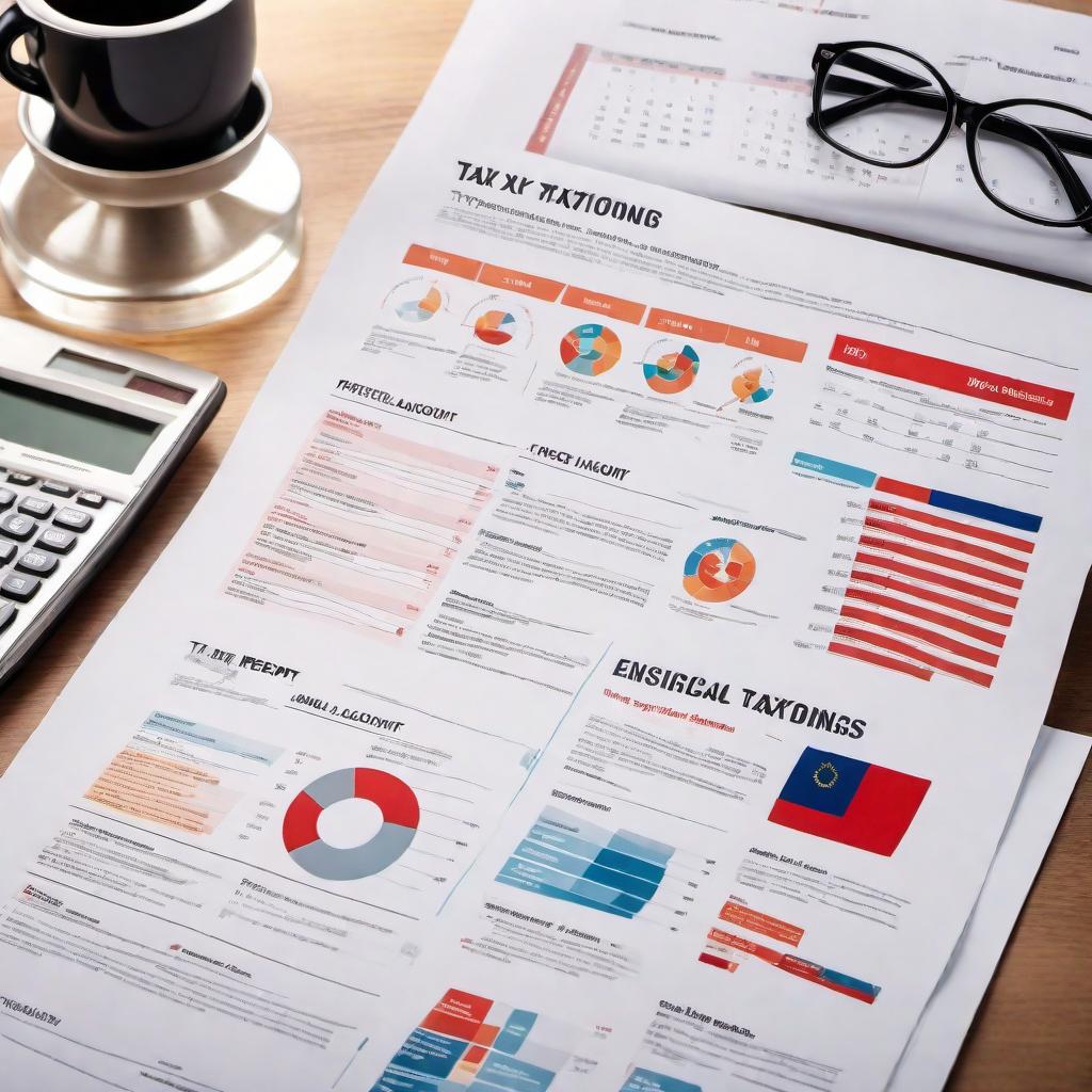  A comprehensive visual breakdown of international tax obligations for a multinational LLC, focusing on key areas: Tax Treaties and Double Taxation, FBAR (Foreign Bank Account Report), FATCA (Foreign Account Tax Compliance Act), Transfer Pricing, Permanent Establishment (PE), Withholding Taxes, and Foreign Earned Income Exclusion (FEIE). Illustrated flowchart style with icons and brief explanations for each section. description: - **Tax Treaties and Double Taxation**: Icons for tax treaty, double taxation relief, and forms. - **FBAR (Foreign Bank Account Report)**: Icon with a calendar and maximum balances, penalties. - **FATCA (Foreign Account Tax Compliance Act)**: Icon with thresholds, forms, accounts. - **Transfer Pricing**: Icon with t hyperrealistic, full body, detailed clothing, highly detailed, cinematic lighting, stunningly beautiful, intricate, sharp focus, f/1. 8, 85mm, (centered image composition), (professionally color graded), ((bright soft diffused light)), volumetric fog, trending on instagram, trending on tumblr, HDR 4K, 8K