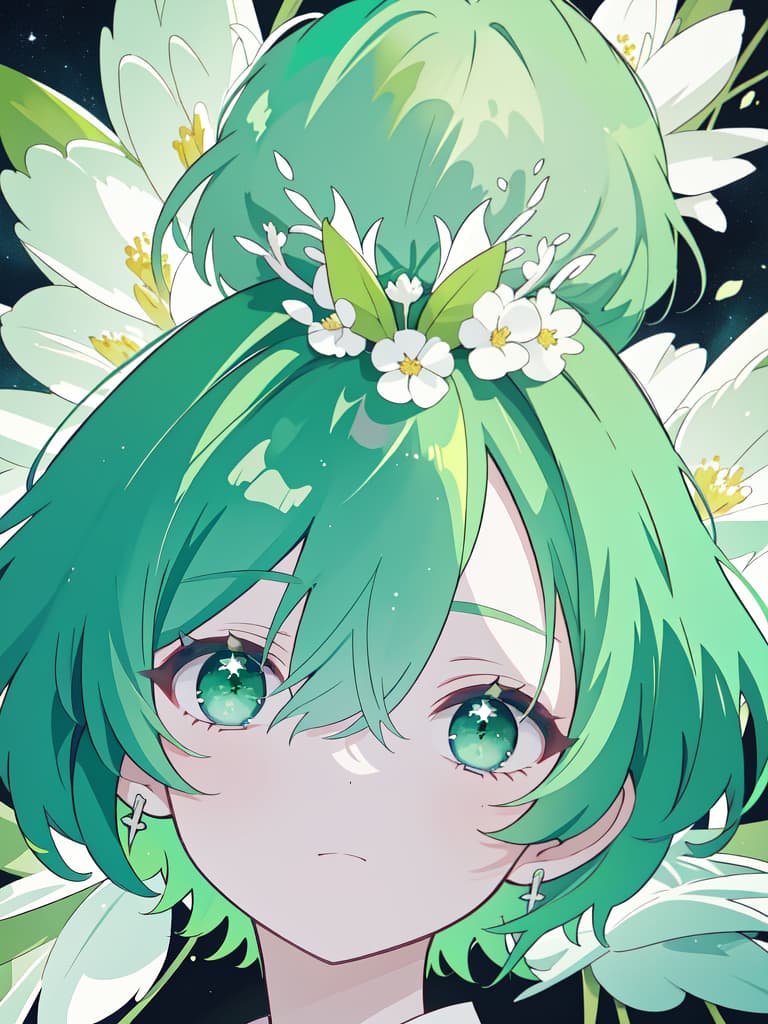  Green hair character New century Evangelion, masterpiece, best quality,8k,ultra detailed,high resolution,an extremely delicate and beautiful,hyper detail