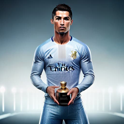  Cristiano Ronaldo con la copa europa 2026 hyperrealistic, full body, detailed clothing, highly detailed, cinematic lighting, stunningly beautiful, intricate, sharp focus, f/1. 8, 85mm, (centered image composition), (professionally color graded), ((bright soft diffused light)), volumetric fog, trending on instagram, trending on tumblr, HDR 4K, 8K