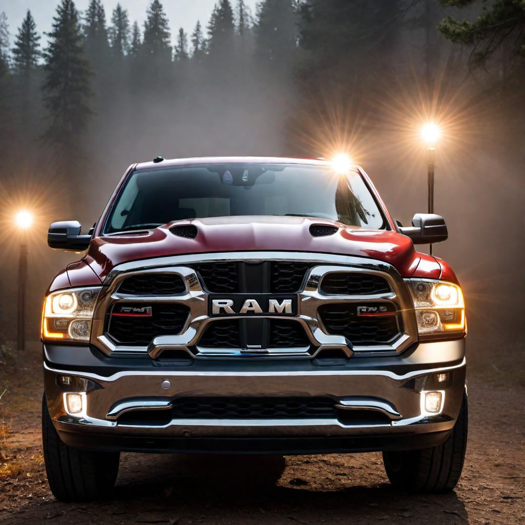  Steps to change a low beam light in a 2016 Ram 1500: 1. Open the hood. 2. Locate the back of the headlight assembly. 3. Twist the bulb connector counterclockwise to remove it. 4. Remove the old bulb. 5. Insert the new bulb. 6. Secure the bulb in place. 7. Test the new bulb. hyperrealistic, full body, detailed clothing, highly detailed, cinematic lighting, stunningly beautiful, intricate, sharp focus, f/1. 8, 85mm, (centered image composition), (professionally color graded), ((bright soft diffused light)), volumetric fog, trending on instagram, trending on tumblr, HDR 4K, 8K