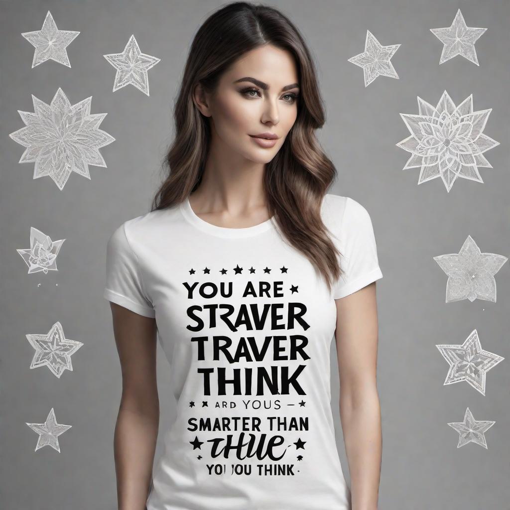  a very simple black-and-white coloring page with the motivational quote 'You are braver than you believe, stronger than you seem and smarter than you think.' The design should have minimalistic and clean elements, such as a few stars, hearts, or decorative borders, with all words spelled correctly, making it easy to color, and without any depiction of people. hyperrealistic, full body, detailed clothing, highly detailed, cinematic lighting, stunningly beautiful, intricate, sharp focus, f/1. 8, 85mm, (centered image composition), (professionally color graded), ((bright soft diffused light)), volumetric fog, trending on instagram, trending on tumblr, HDR 4K, 8K