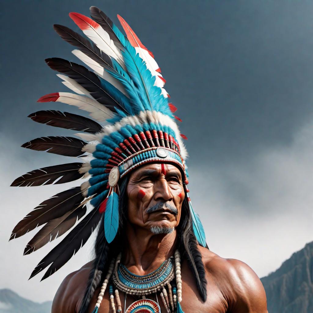  Create logo for Illegit Productions featuring an Indian Chief Head design. hyperrealistic, full body, detailed clothing, highly detailed, cinematic lighting, stunningly beautiful, intricate, sharp focus, f/1. 8, 85mm, (centered image composition), (professionally color graded), ((bright soft diffused light)), volumetric fog, trending on instagram, trending on tumblr, HDR 4K, 8K