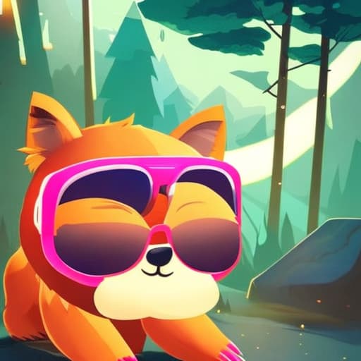 vectorartz cute small bear wearing sunglass vector art hyperrealistic, full body, detailed clothing, highly detailed, cinematic lighting, stunningly beautiful, intricate, sharp focus, f/1. 8, 85mm, (centered image composition), (professionally color graded), ((bright soft diffused light)), volumetric fog, trending on instagram, trending on tumblr, HDR 4K, 8K