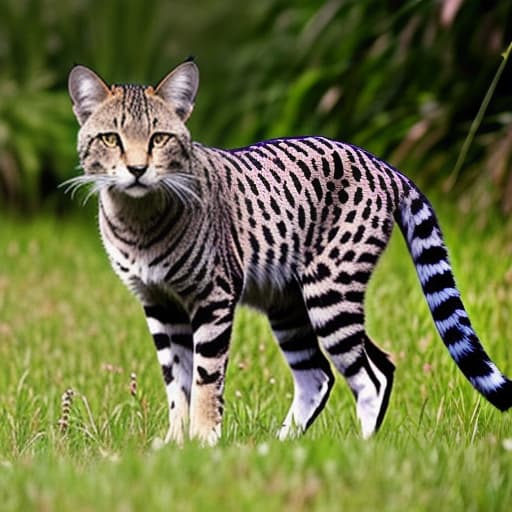  wild cat looking for hunt