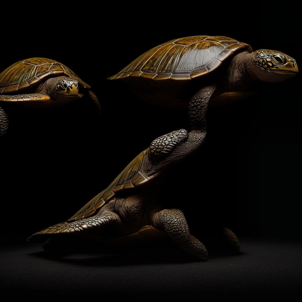  running turtle hyperrealistic, full body, detailed clothing, highly detailed, cinematic lighting, stunningly beautiful, intricate, sharp focus, f/1. 8, 85mm, (centered image composition), (professionally color graded), ((bright soft diffused light)), volumetric fog, trending on instagram, trending on tumblr, HDR 4K, 8K