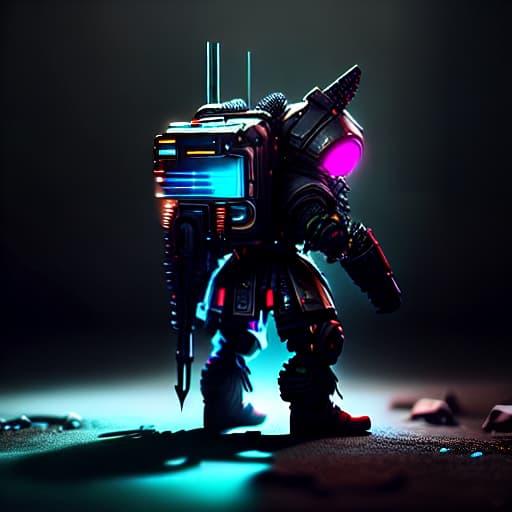  mini size gaming character hyperrealistic, full body, detailed clothing, highly detailed, cinematic lighting, stunningly beautiful, intricate, sharp focus, f/1. 8, 85mm, (centered image composition), (professionally color graded), ((bright soft diffused light)), volumetric fog, trending on instagram, trending on tumblr, HDR 4K, 8K