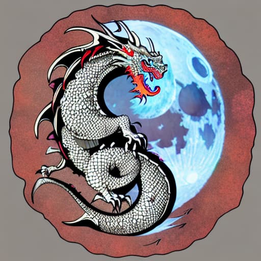  Moon dragon