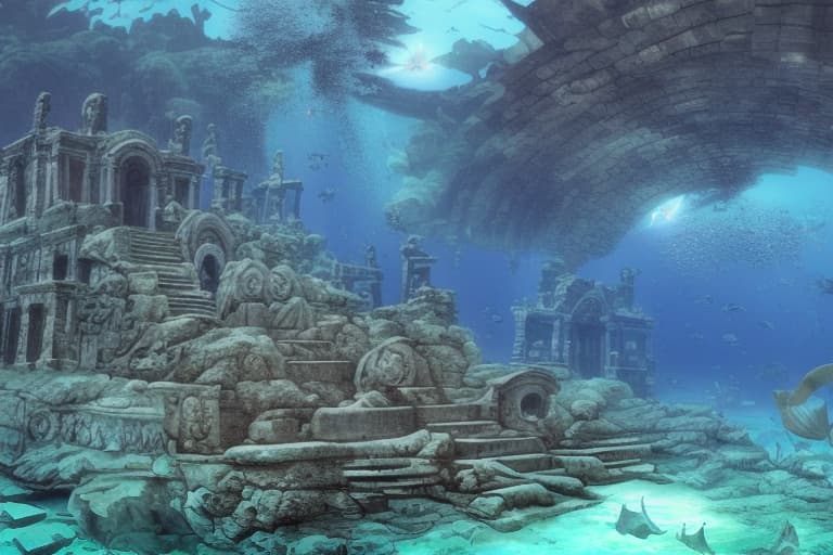  Ancient city underwater