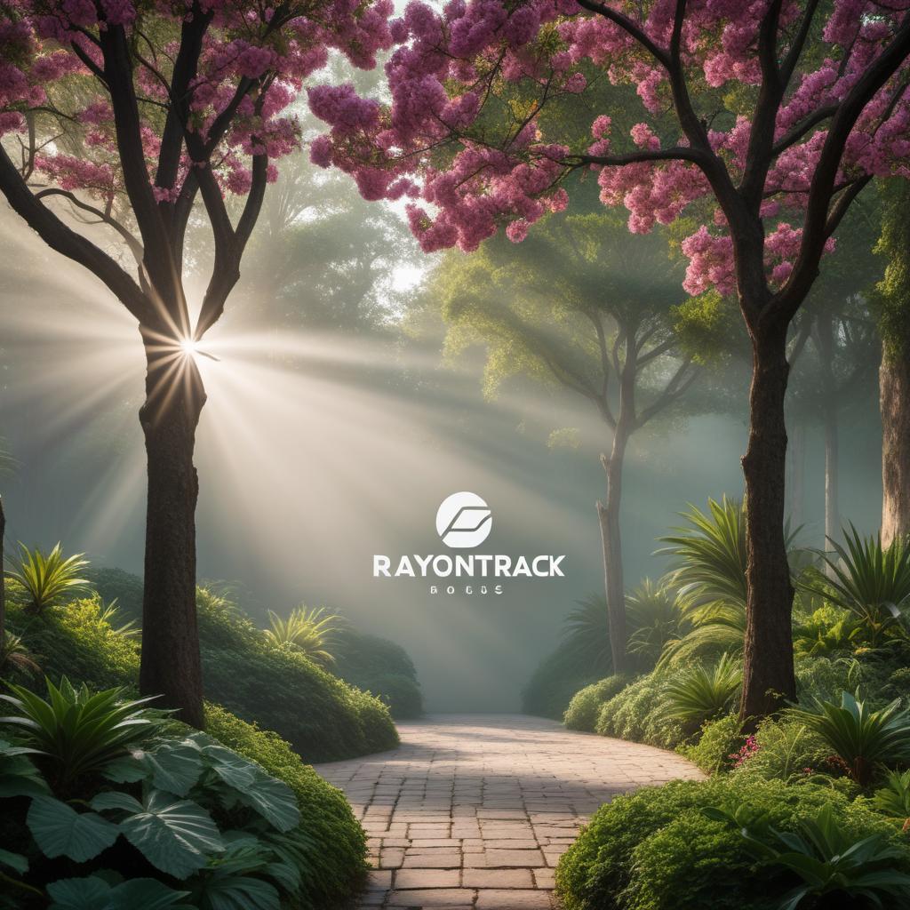  A logo featuring only the name 'B.RayOnDaTrack' written in a unique, artistic, and eye-catching way. The design should focus on a creative font and layout, making the name stand out stylishly and suitable for the music industry. hyperrealistic, full body, detailed clothing, highly detailed, cinematic lighting, stunningly beautiful, intricate, sharp focus, f/1. 8, 85mm, (centered image composition), (professionally color graded), ((bright soft diffused light)), volumetric fog, trending on instagram, trending on tumblr, HDR 4K, 8K