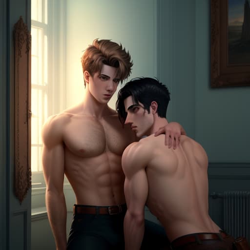  two boys fucking, masterpieces, top quality, best quality, official art, beautiful and aesthetic, realistic, 4K, 8K