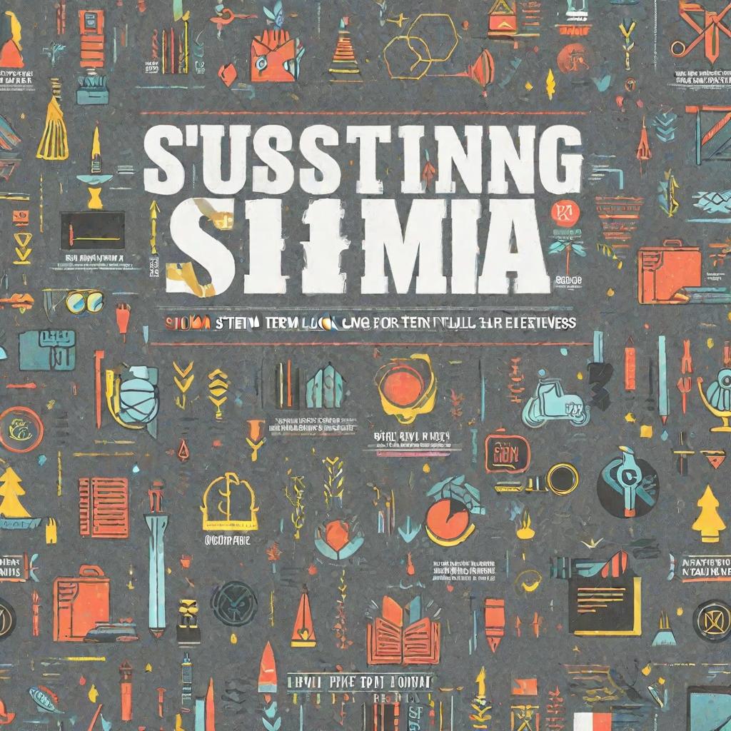  Design an image for a chapter: Sustaining Six Sigma practices for long term effectiveness. Do not include any text in the image. hyperrealistic, full body, detailed clothing, highly detailed, cinematic lighting, stunningly beautiful, intricate, sharp focus, f/1. 8, 85mm, (centered image composition), (professionally color graded), ((bright soft diffused light)), volumetric fog, trending on instagram, trending on tumblr, HDR 4K, 8K