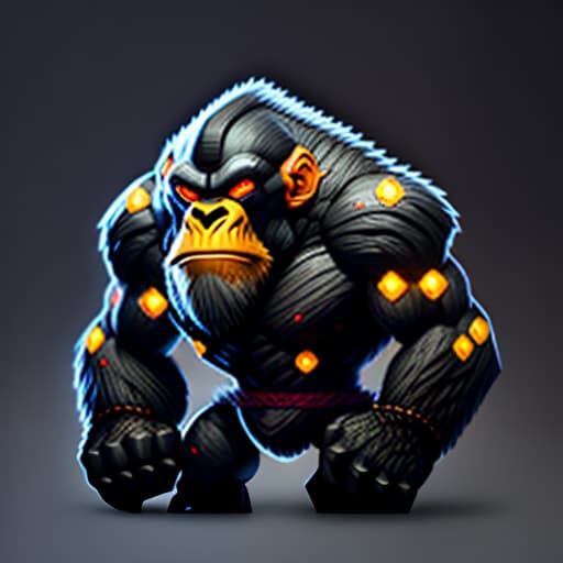 estilovintedois pixel ape token hyperrealistic, full body, detailed clothing, highly detailed, cinematic lighting, stunningly beautiful, intricate, sharp focus, f/1. 8, 85mm, (centered image composition), (professionally color graded), ((bright soft diffused light)), volumetric fog, trending on instagram, trending on tumblr, HDR 4K, 8K