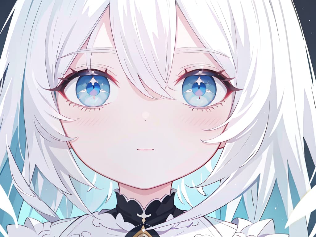  A young with white hair is looking at me with, masterpiece, best quality,8k,ultra detailed,high resolution,an extremely delicate and beautiful,hyper detail