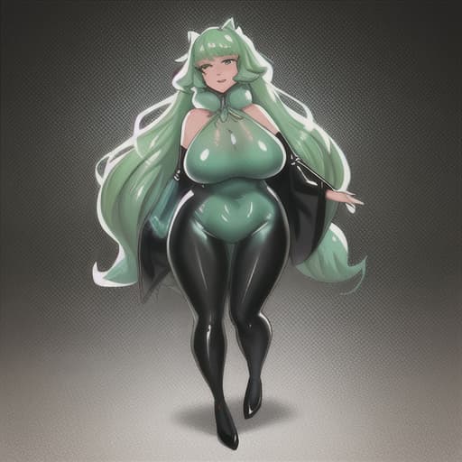  chubby mature slime girl with long hair hyperrealistic, full body, detailed clothing, highly detailed, cinematic lighting, stunningly beautiful, intricate, sharp focus, f/1. 8, 85mm, (centered image composition), (professionally color graded), ((bright soft diffused light)), volumetric fog, trending on instagram, trending on tumblr, HDR 4K, 8K