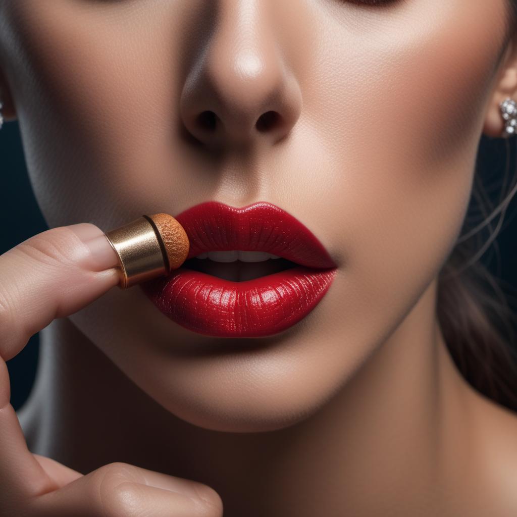  A surreal and artistic image of lips kissing the middle finger in a mean or defiant expression. hyperrealistic, full body, detailed clothing, highly detailed, cinematic lighting, stunningly beautiful, intricate, sharp focus, f/1. 8, 85mm, (centered image composition), (professionally color graded), ((bright soft diffused light)), volumetric fog, trending on instagram, trending on tumblr, HDR 4K, 8K