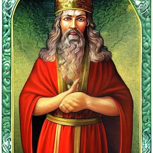  In the myths about Dmitry, it is told how he taught people the art of gardening and helped them find harmony with the world around them. His wisdom and kindness made him a favorite of gods and people, a symbol of unity between man and nature.