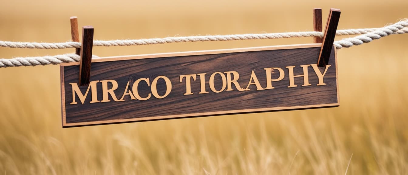  Macro Photography, Wooden sign hanging on a rope against the sky, close up, macro 100mm, macro photography