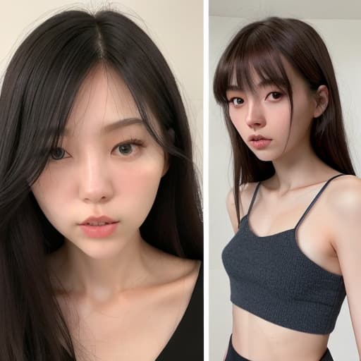  * Jeni Kim is a , 18-20 year * of medium height, thin physique, delicate shapes * The face is oval, with expressive features * Pale, but even * Hair is dark, straight, to the shoulders * Jeni Kim is a , 18-20 year * of medium height, thin physique, delicate shapes * The face is oval, with expressive features * Pale, but even * Hair is dark, straight, to the shoulders * Jenny is a young model, , with a beautiful face, thin body and gentle voice. * She has thin facial features, a small nose and blue eyes. * Black hair falls in waves on the shoulders. * Jenny has a fragile physique with a thin waist and delicate s.