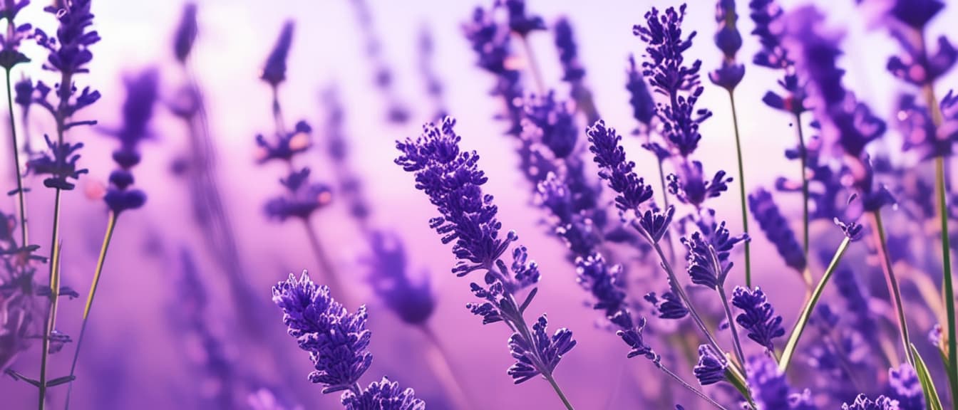  best quality, HD, Delicate Lavender Colors Background